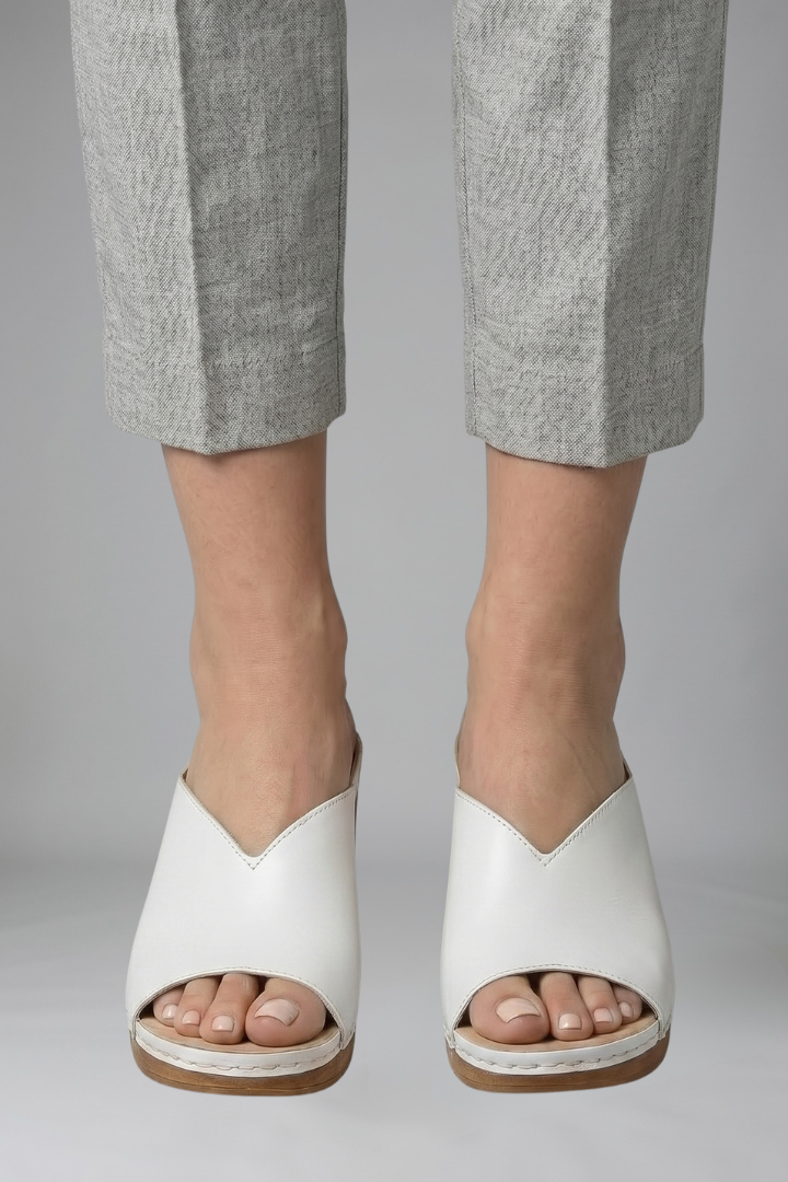Emma platform block heel sandal 9