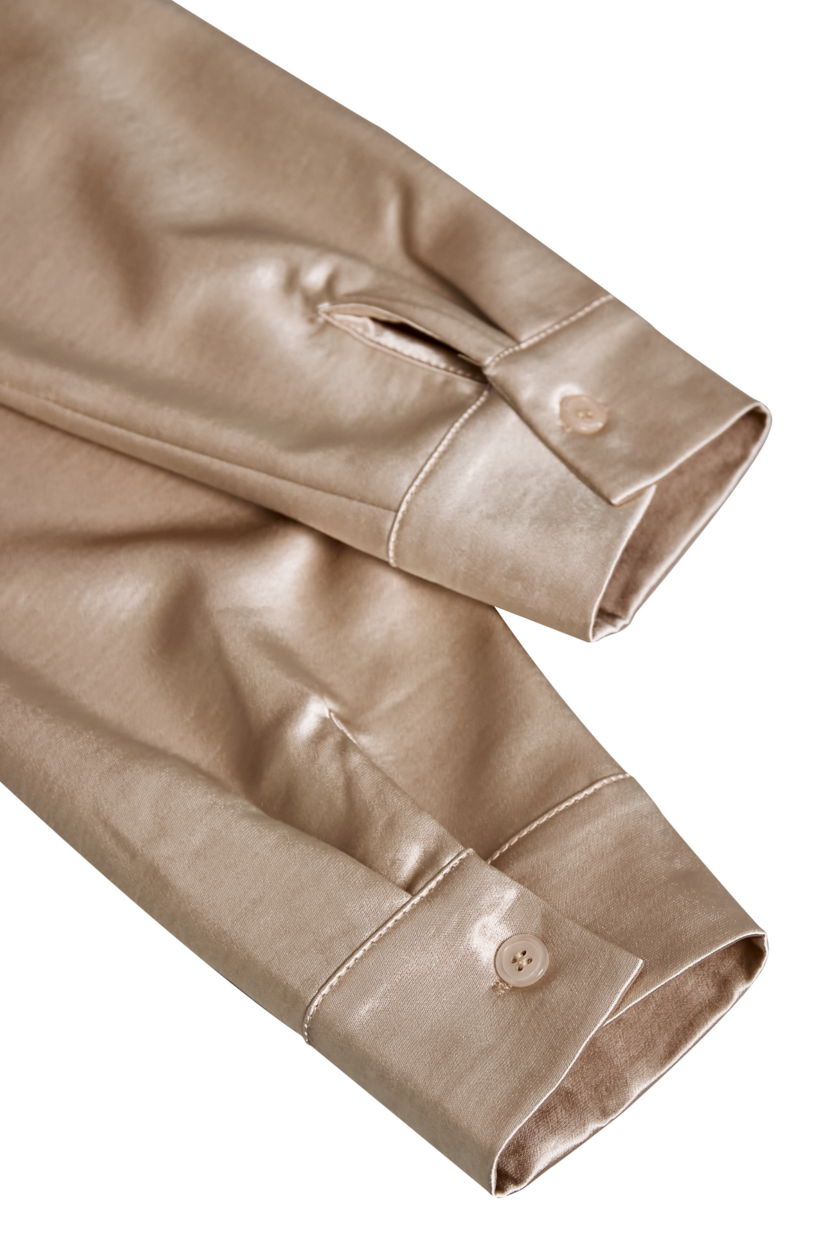 Elise draped satin blouse 4
