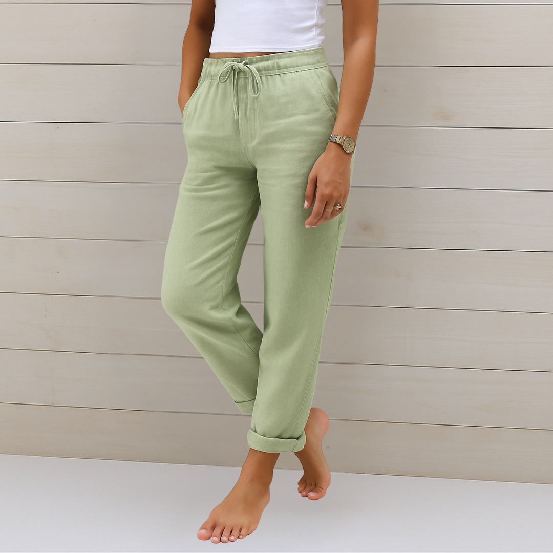 Nell relaxed drawstring trousers 7
