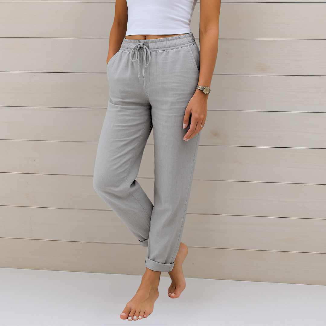 Nell relaxed drawstring trousers 5