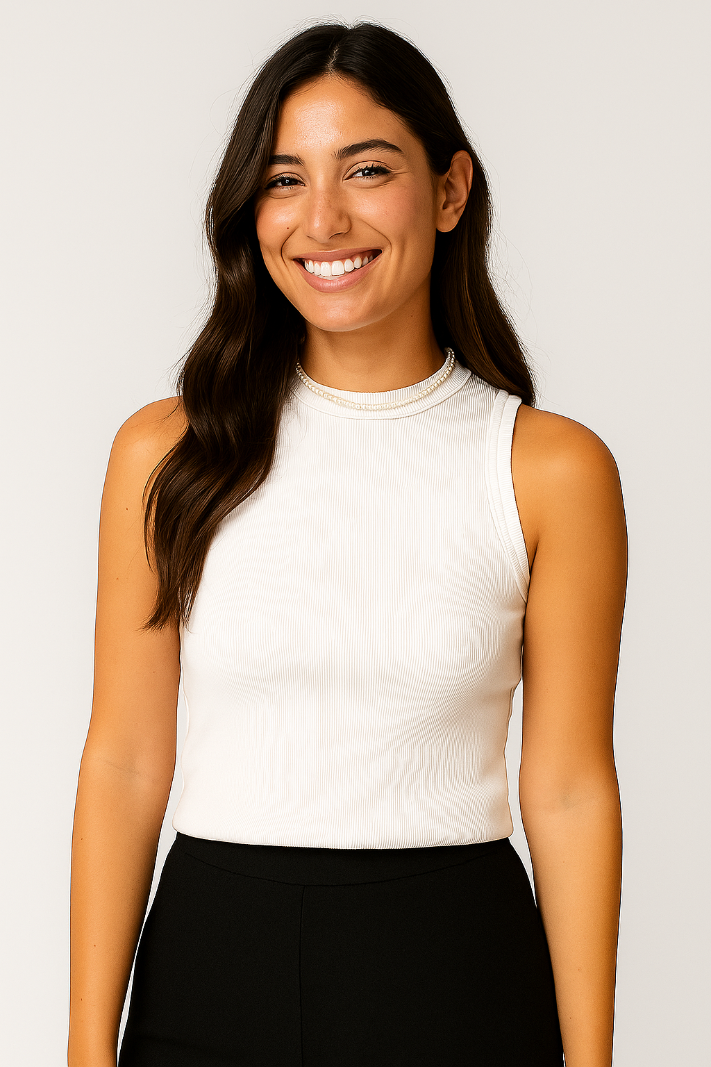 Selma sleeveless rib top 7