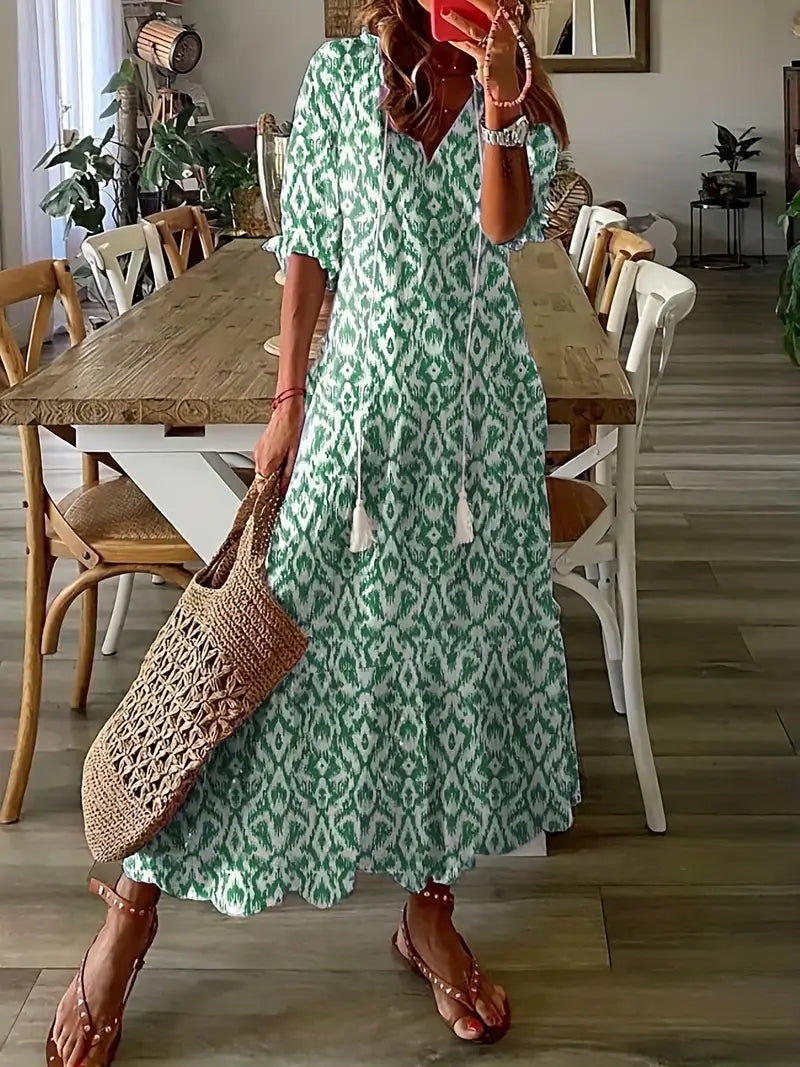 Orla bohemian V-neck summer dress 3