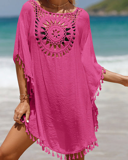 Elsie crochet beach cover-up 4