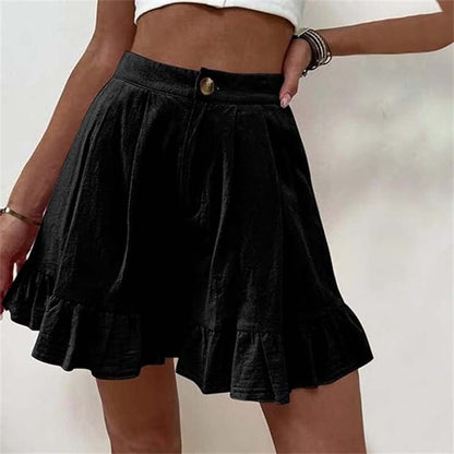 Eloise ruffle hem shorts 3