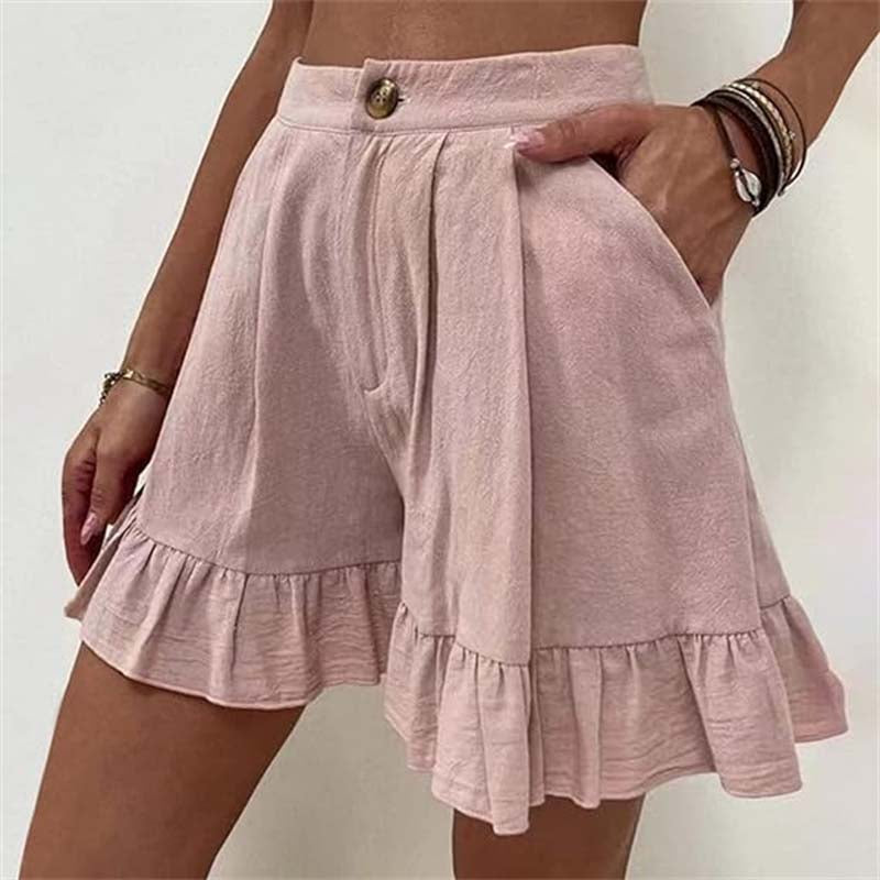 Eloise ruffle hem shorts 6