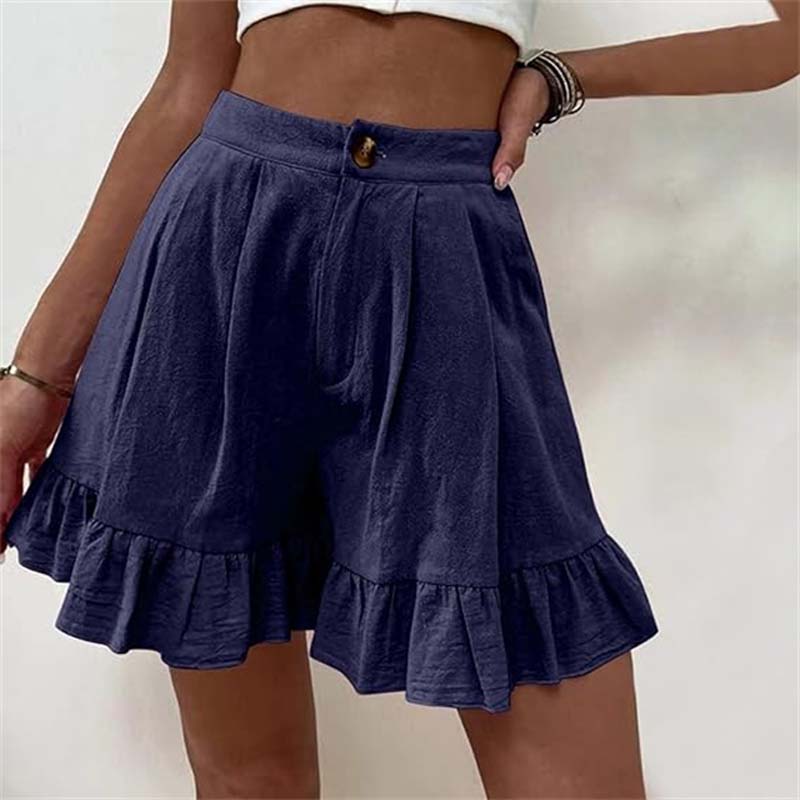 Eloise ruffle hem shorts 8