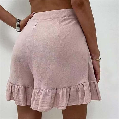 Eloise ruffle hem shorts 7