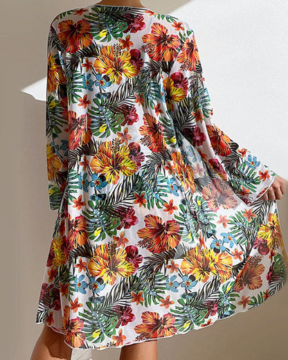 Thea bikini with flower skirt 5