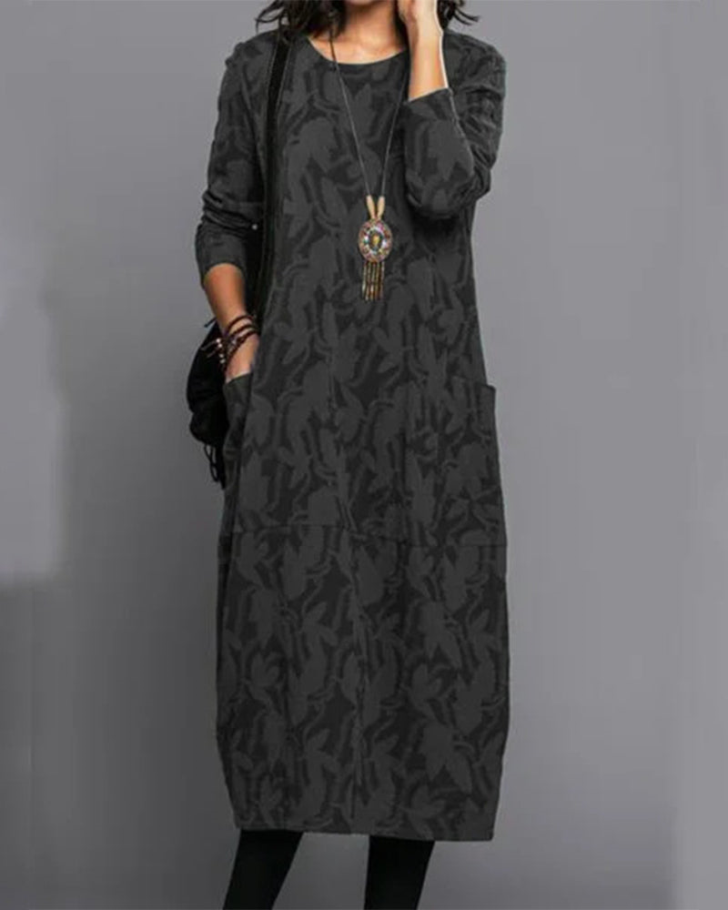 Meredith fleece floral dress 4