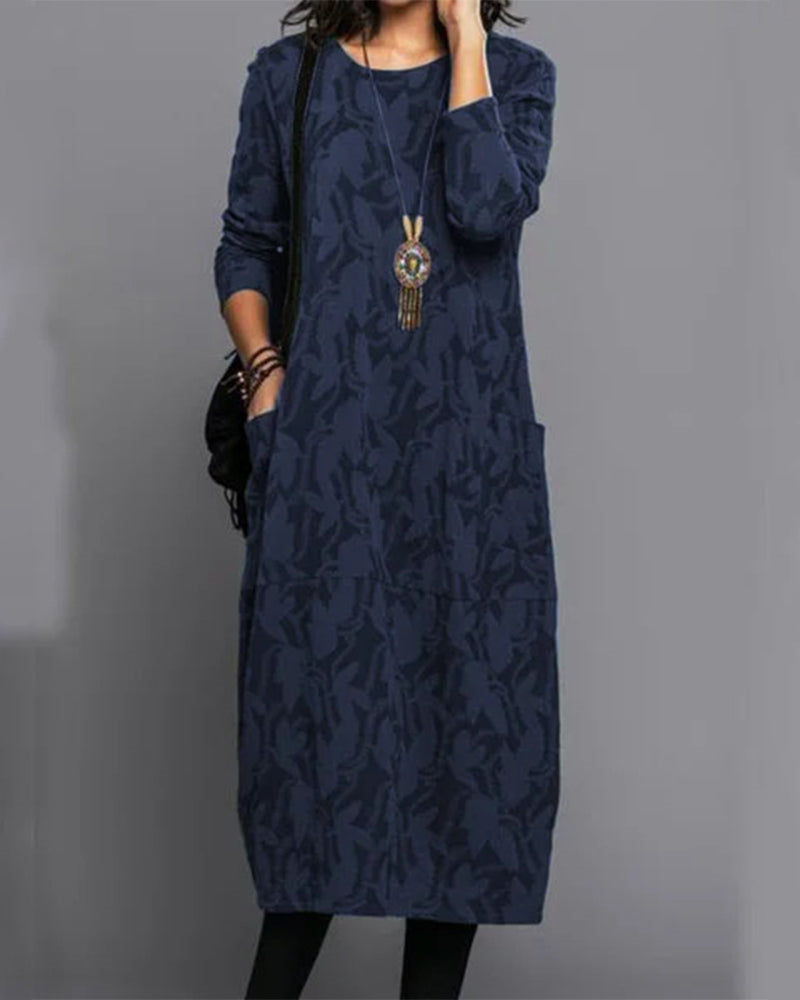 Meredith fleece floral dress 3