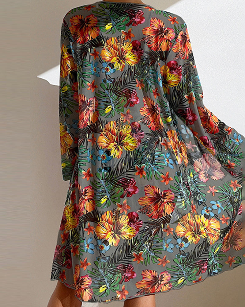 Thea bikini with flower skirt 7