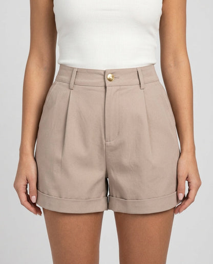 Sienna high waist wide leg shorts 10