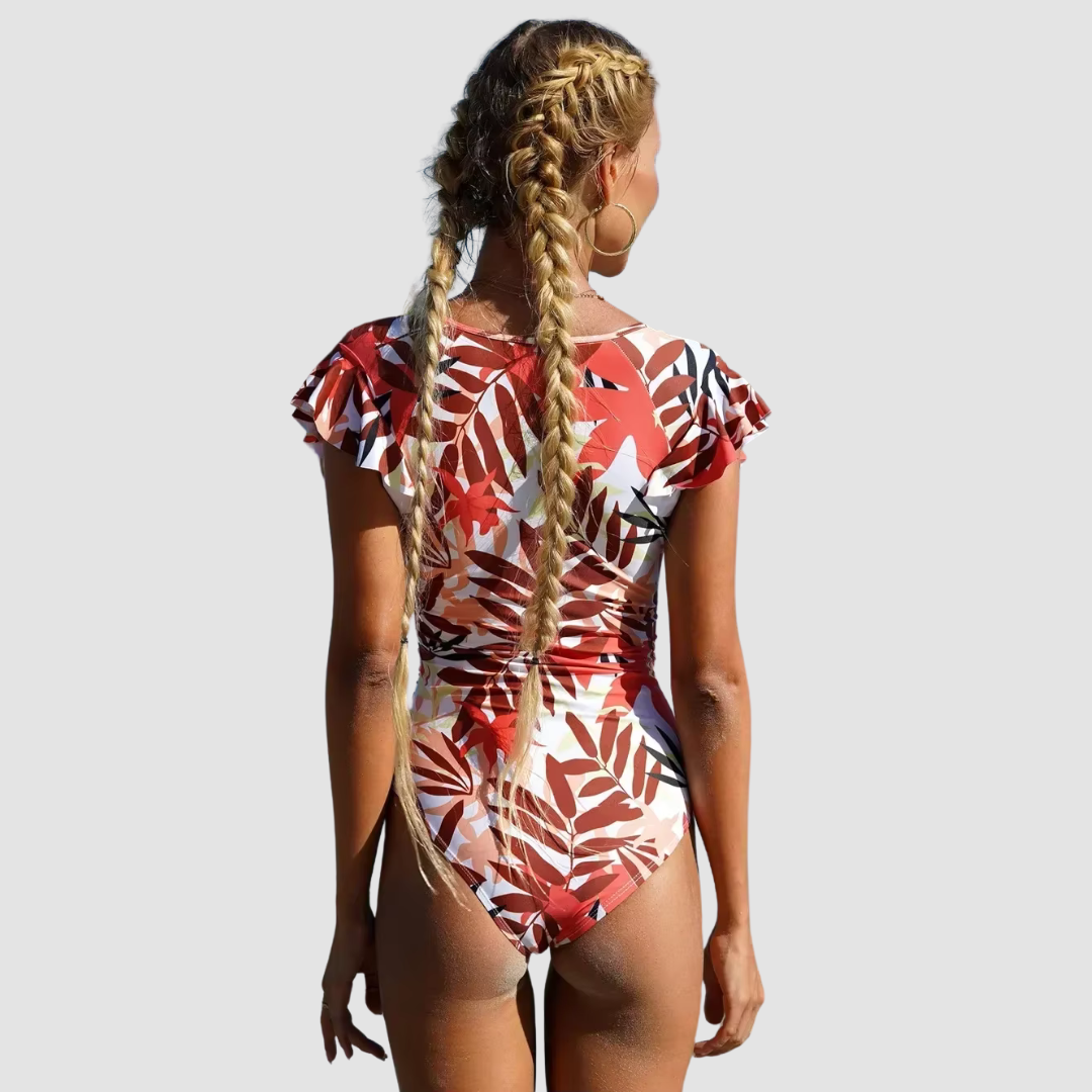 Coco camouflage bandeau swimsuit 5