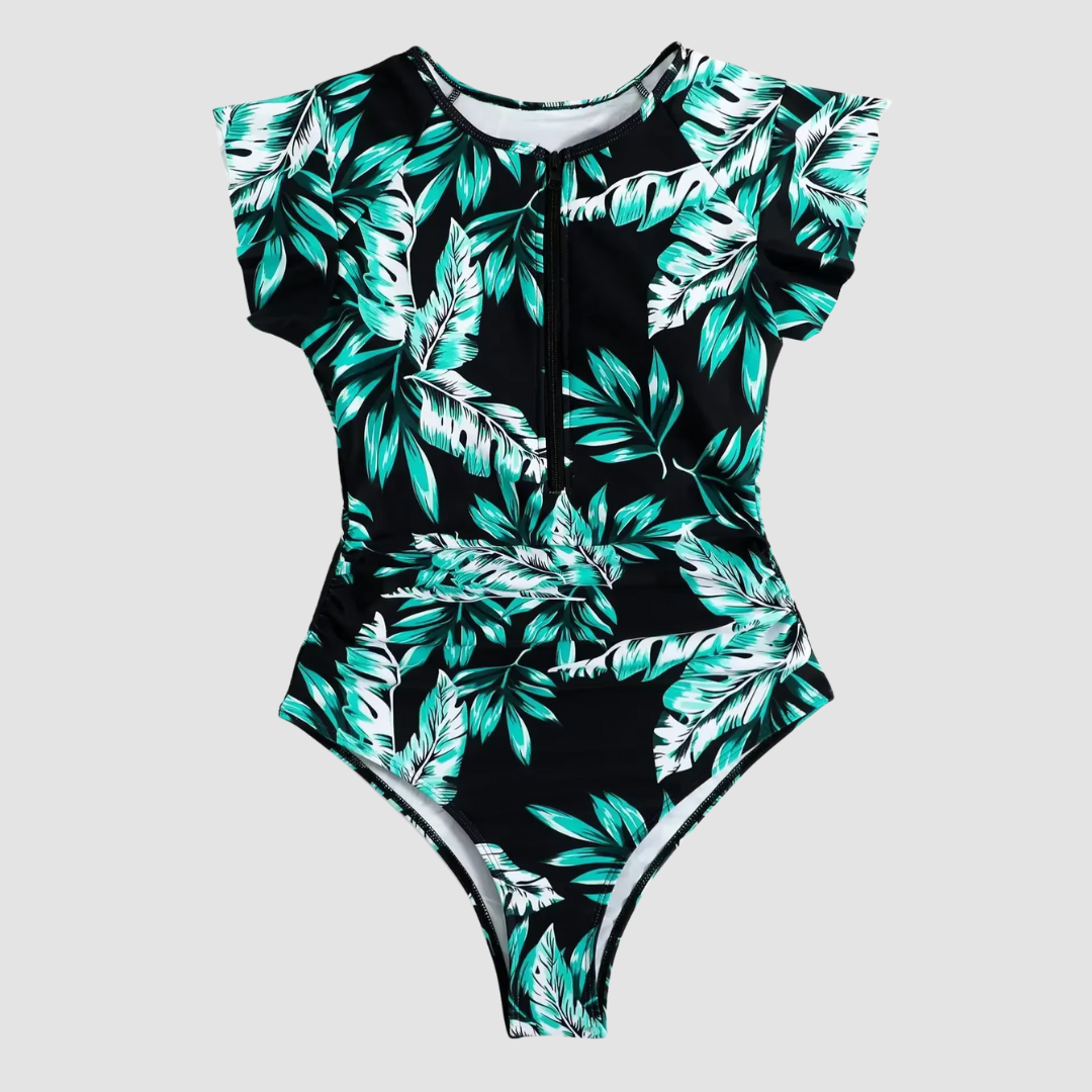 Coco camouflage bandeau swimsuit 9