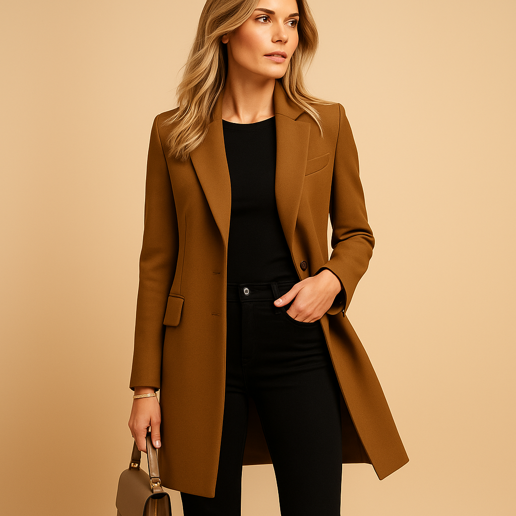 Pippa double-breasted trench coat 1
