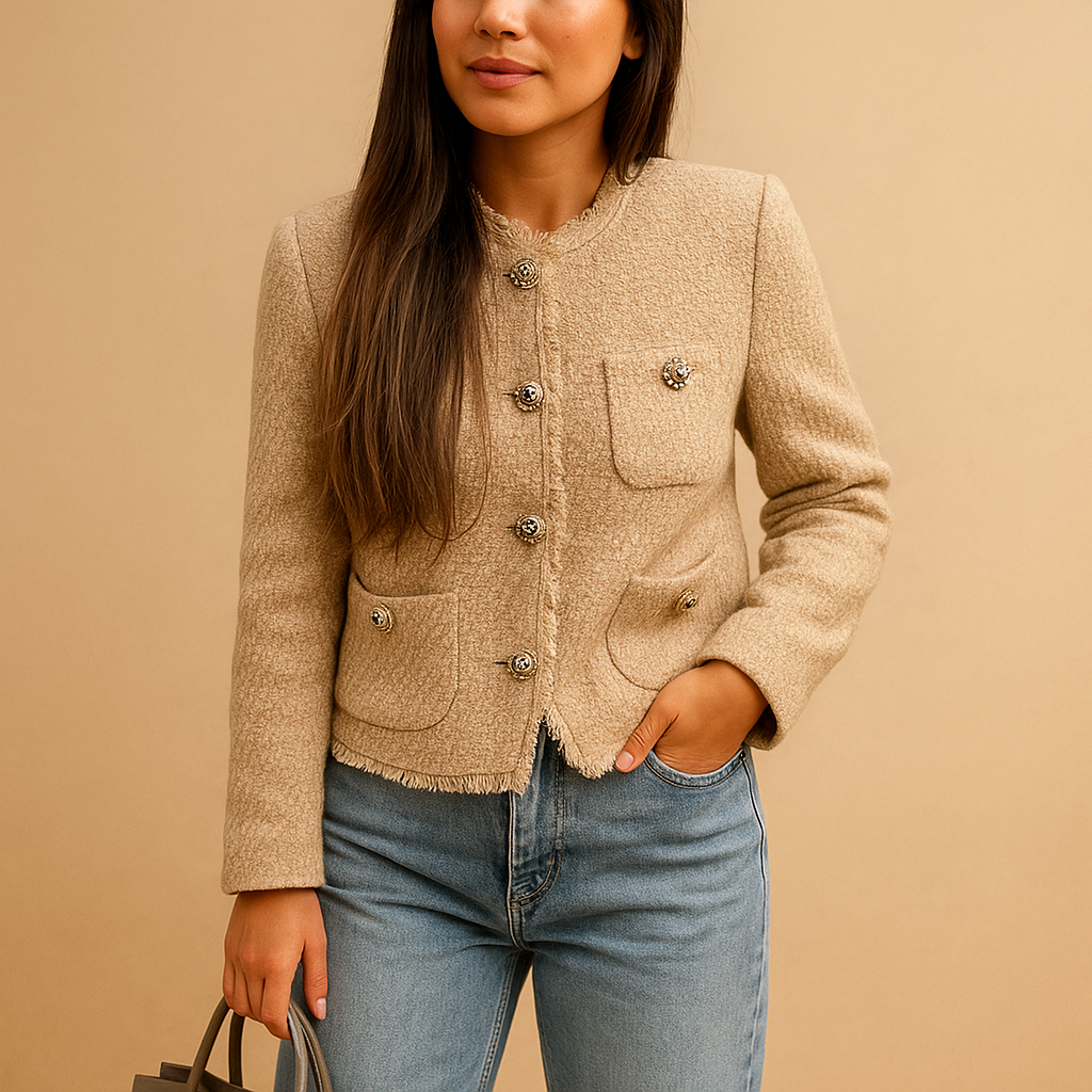 Scarlett tweed blazer 3