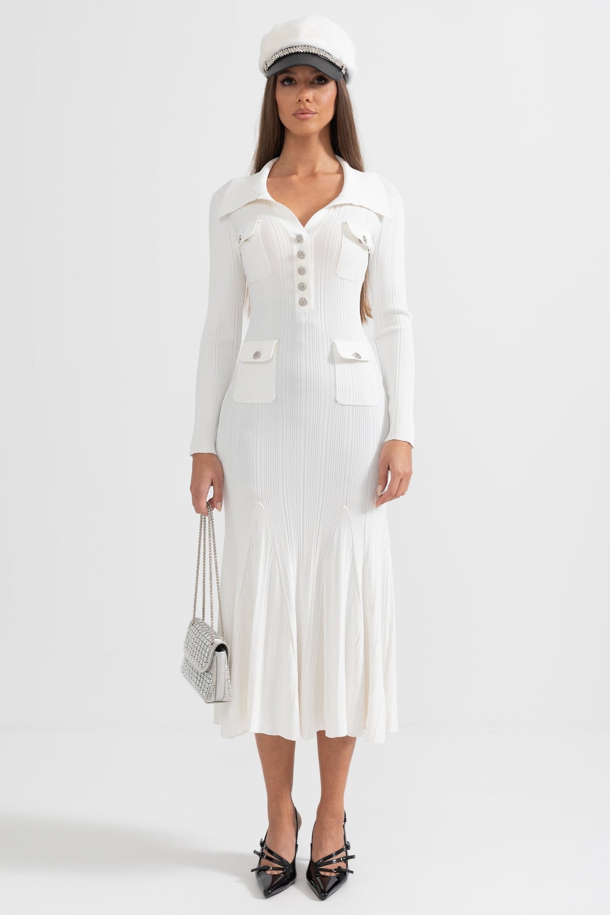 Marigold midi dress 1