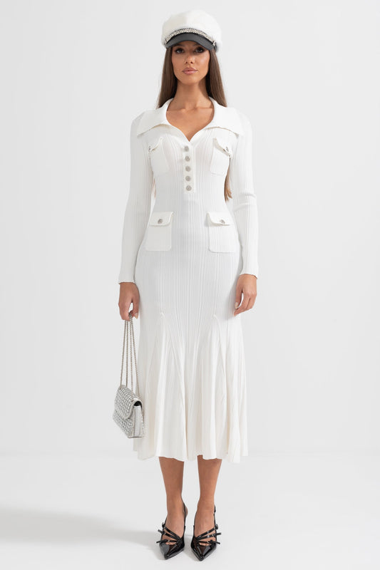 Marigold midi dress 1