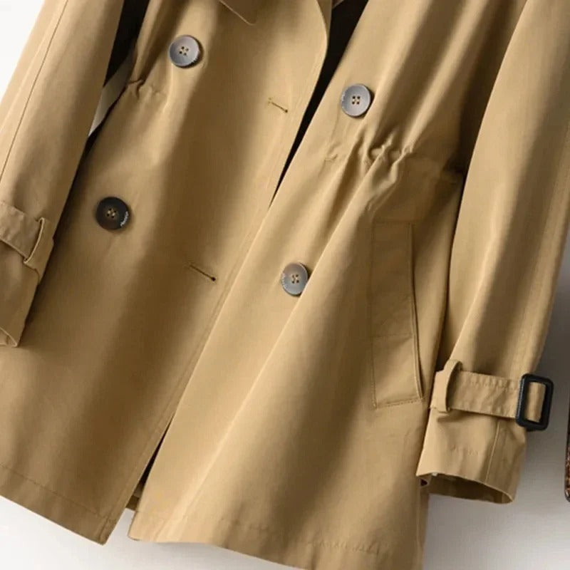 Hester double-breasted trench coat 5