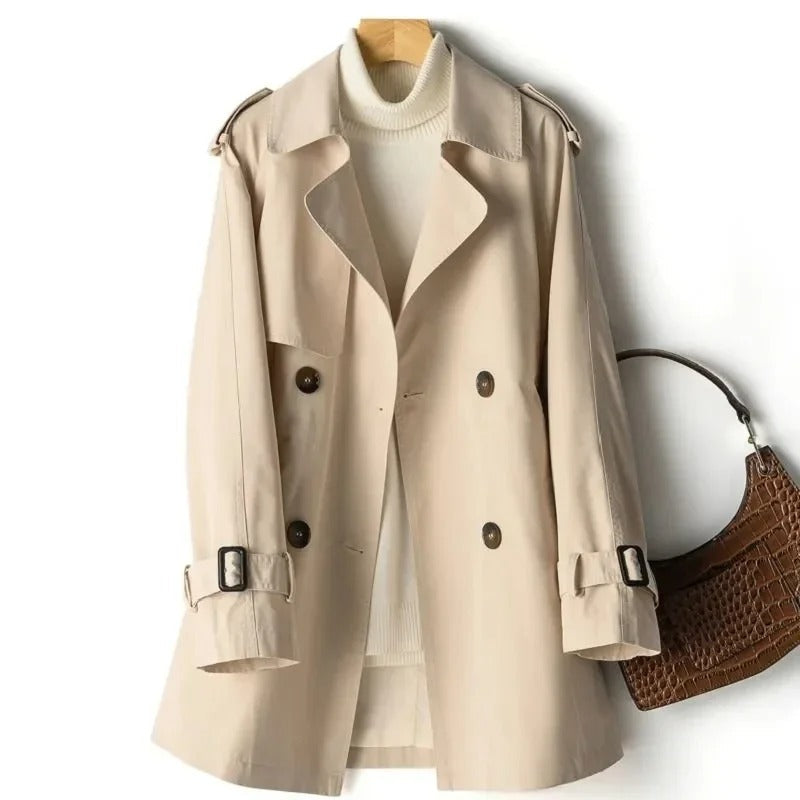 Hester double-breasted trench coat 3