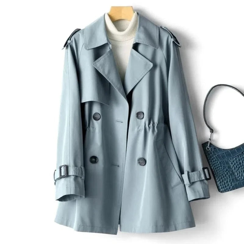 Hester double-breasted trench coat 4