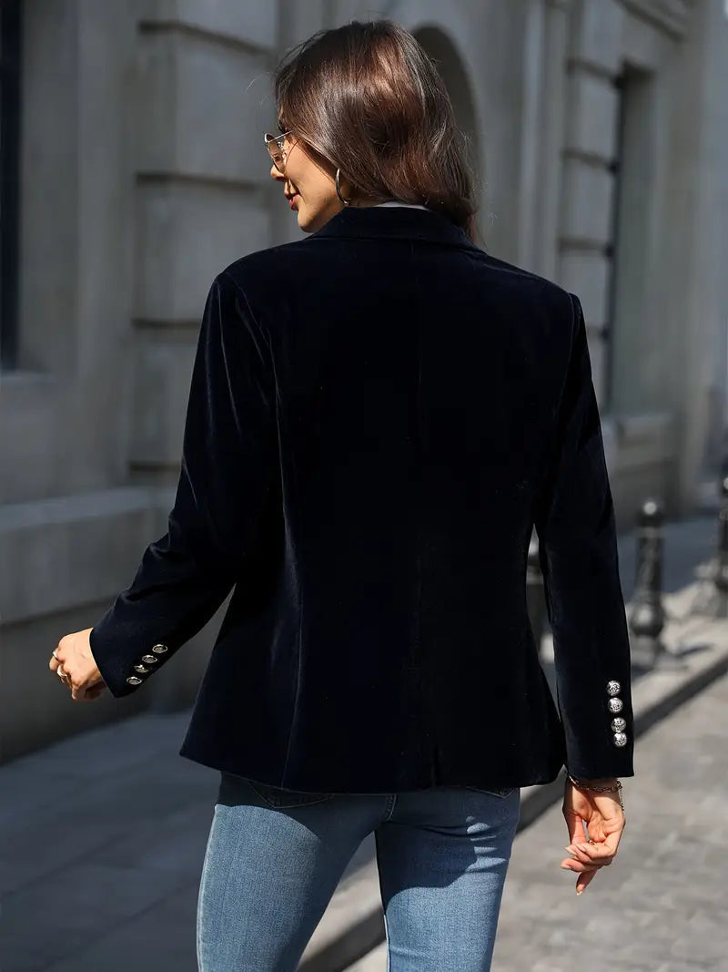 Cordelia velvet blazer 5