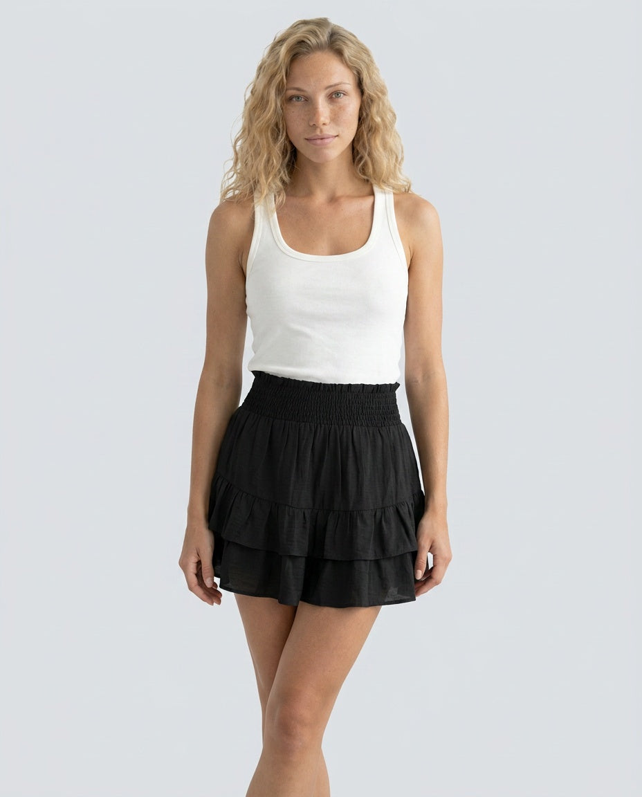 Matilda tiered ruffle skort 1
