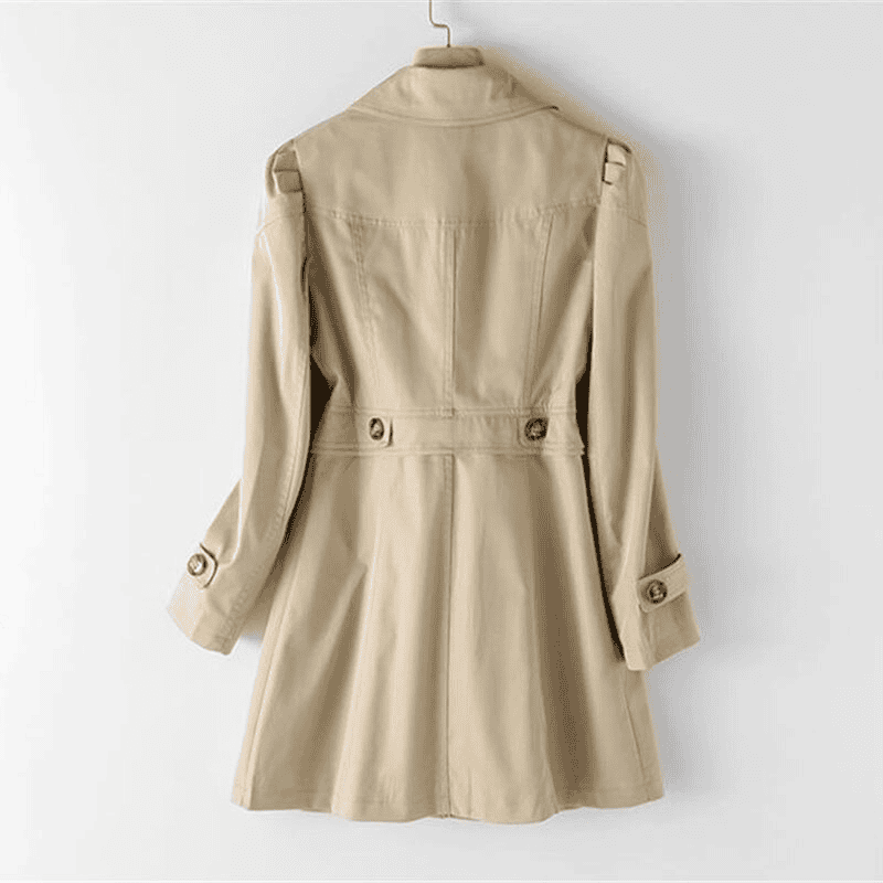 Vera mid-length trench coat 5