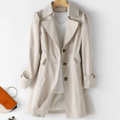 Vera mid-length trench coat 3