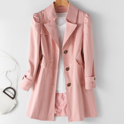 Vera mid-length trench coat 4
