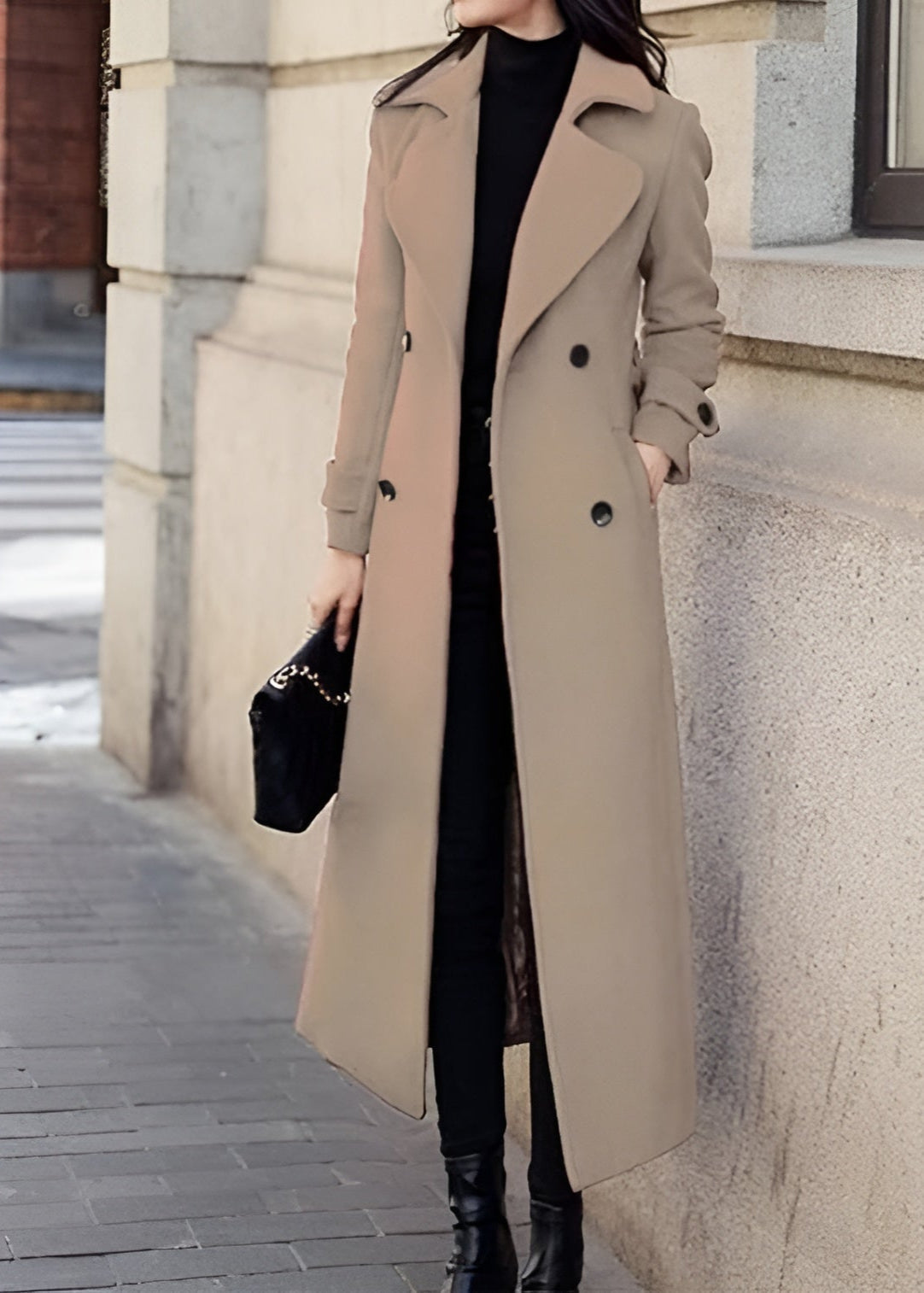 Blythe wool blend trench coat 5