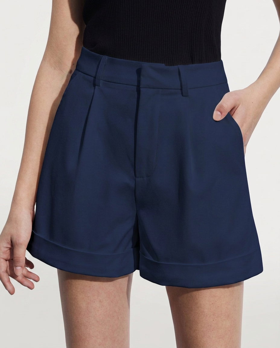 Rosalind straight leg bermuda shorts 6
