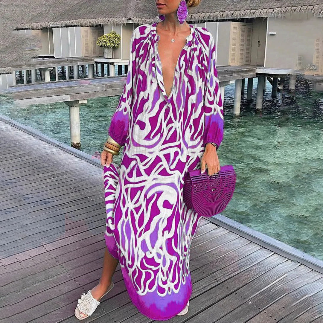 Lorna bohemian beach maxi dress 3