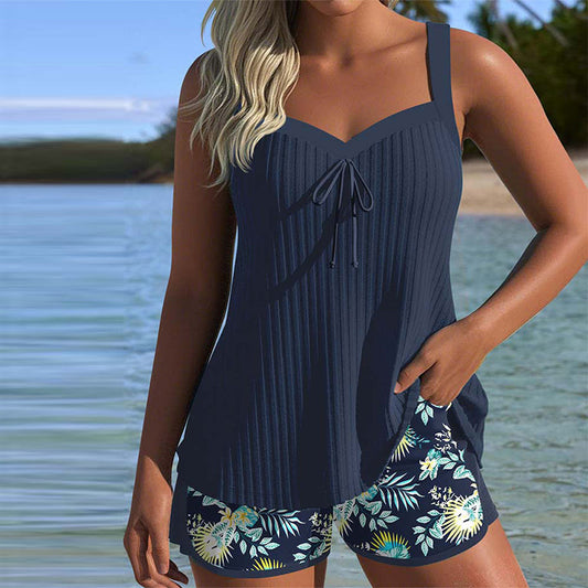 Harriet striped tankini set 1