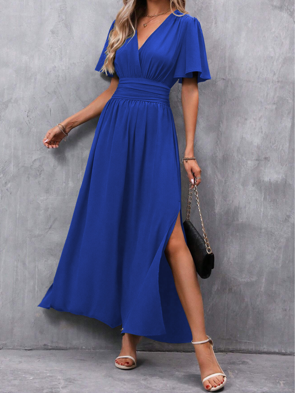 Cressida belted maxi dress 2
