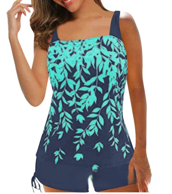 Indie tankini set with swim shorts 5