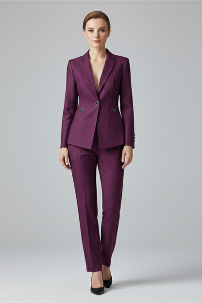 Delilah one button blazer set 7