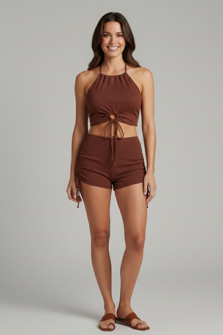 Zelda halter bikini set 2