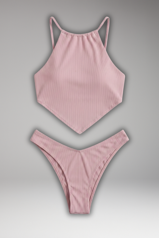June high cut halter bikini 1