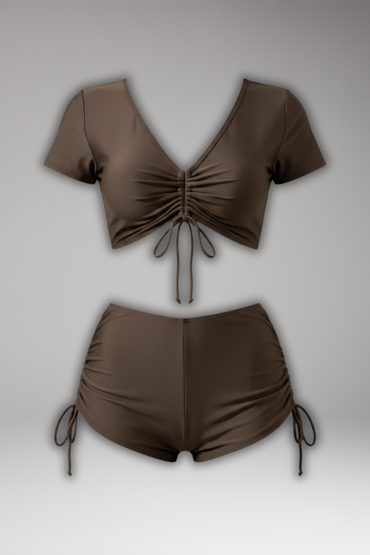 Hattie V-neck bikini set 3