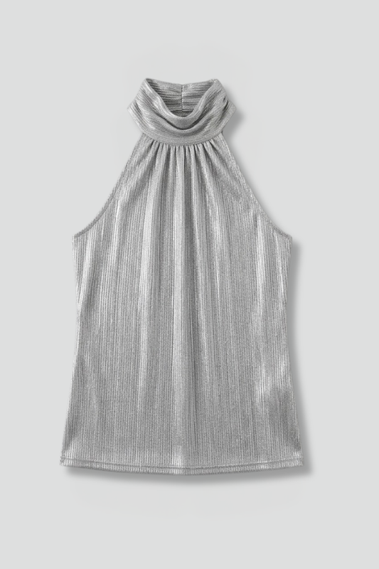 Wren round neck halter top 1
