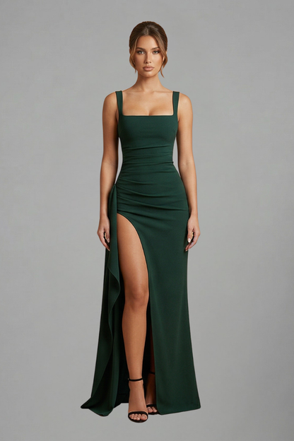 Sienna open back slip maxi dress 5