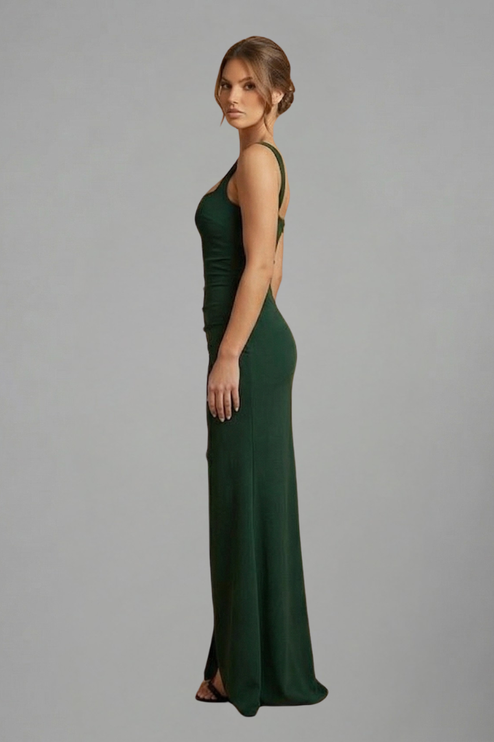 Sienna open back slip maxi dress 4