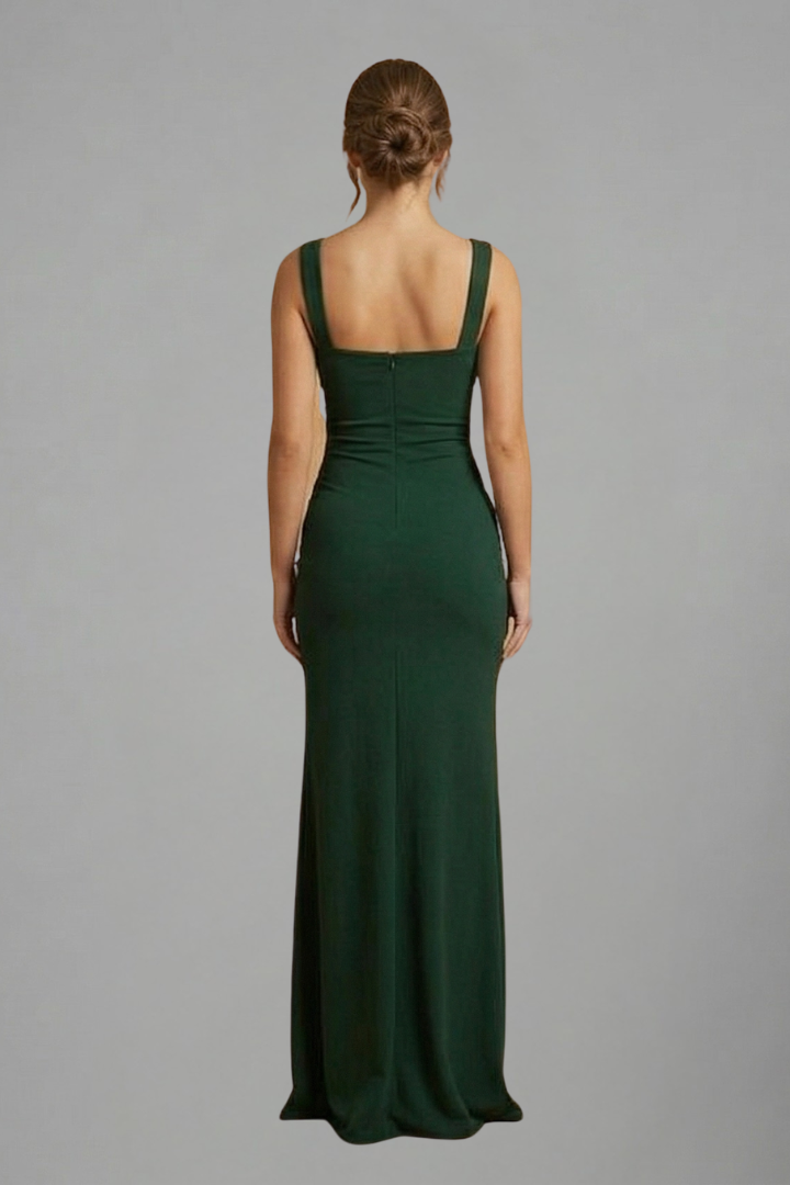 Sienna open back slip maxi dress 3