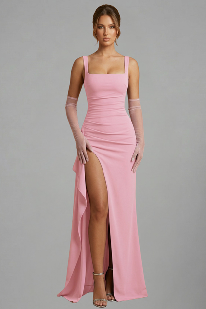 Sienna open back slip maxi dress 19
