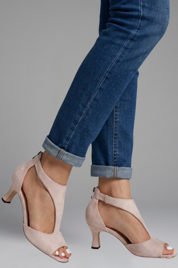 Mila orthopaedic peep toe heel 4