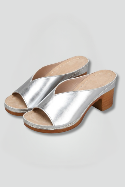 Emma platform block heel sandal 1