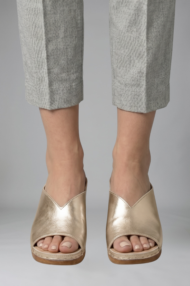 Emma platform block heel sandal 7