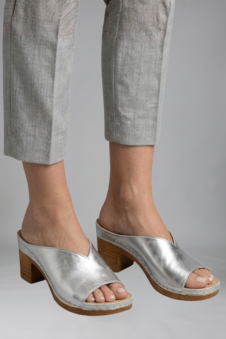Emma platform block heel sandal 4