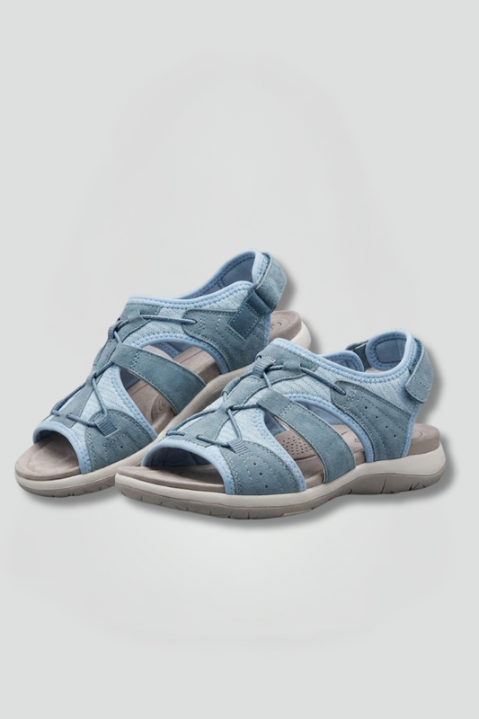 Isla cutout flat sandal 1